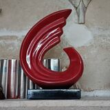 Abstract ceramic sculpture