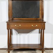Table console en merisier, style Louis XVI, fin XIXème