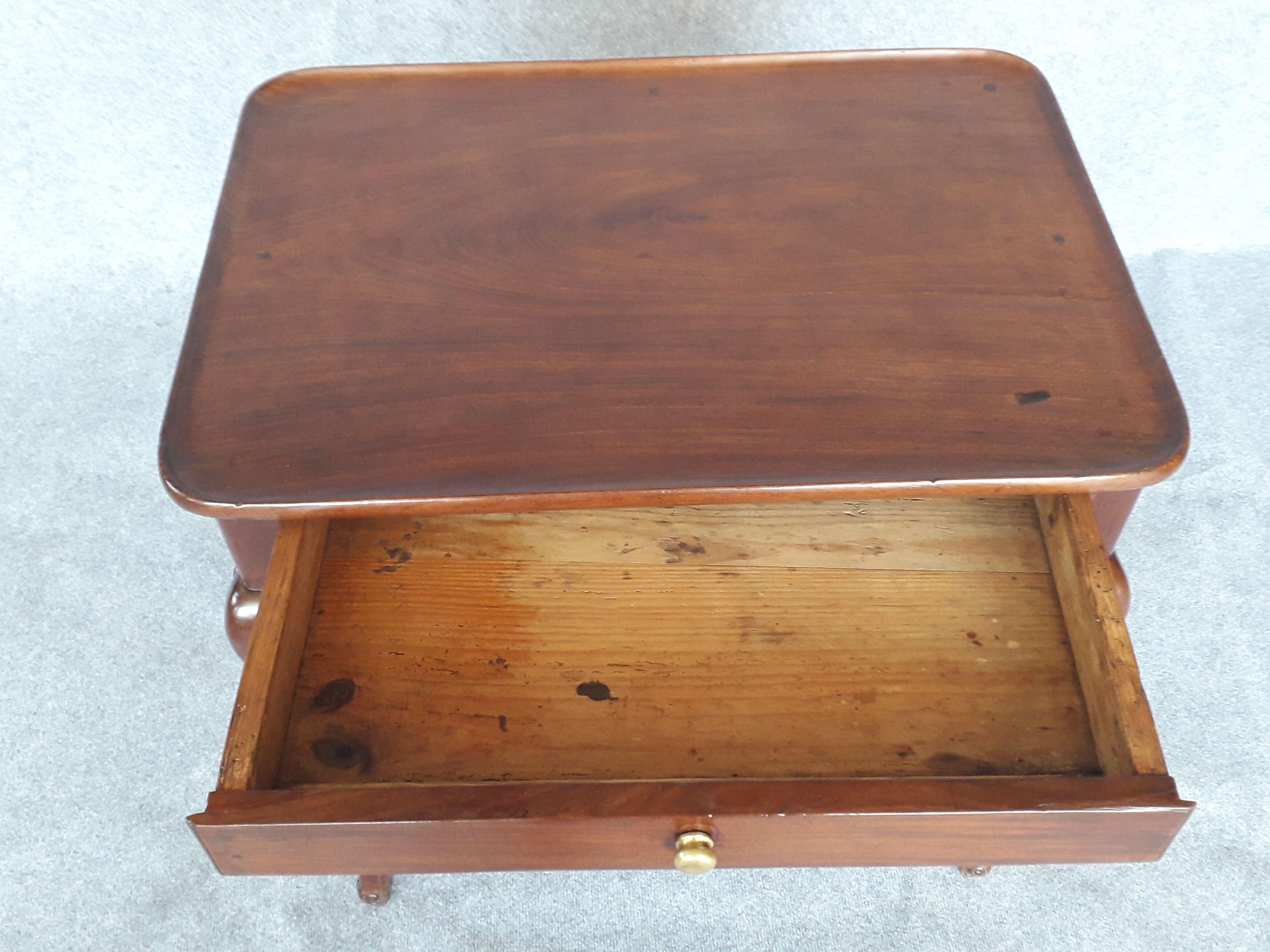 Louis XV period mahogany cabaret table