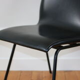 Series of 4 vintage chairs 1950