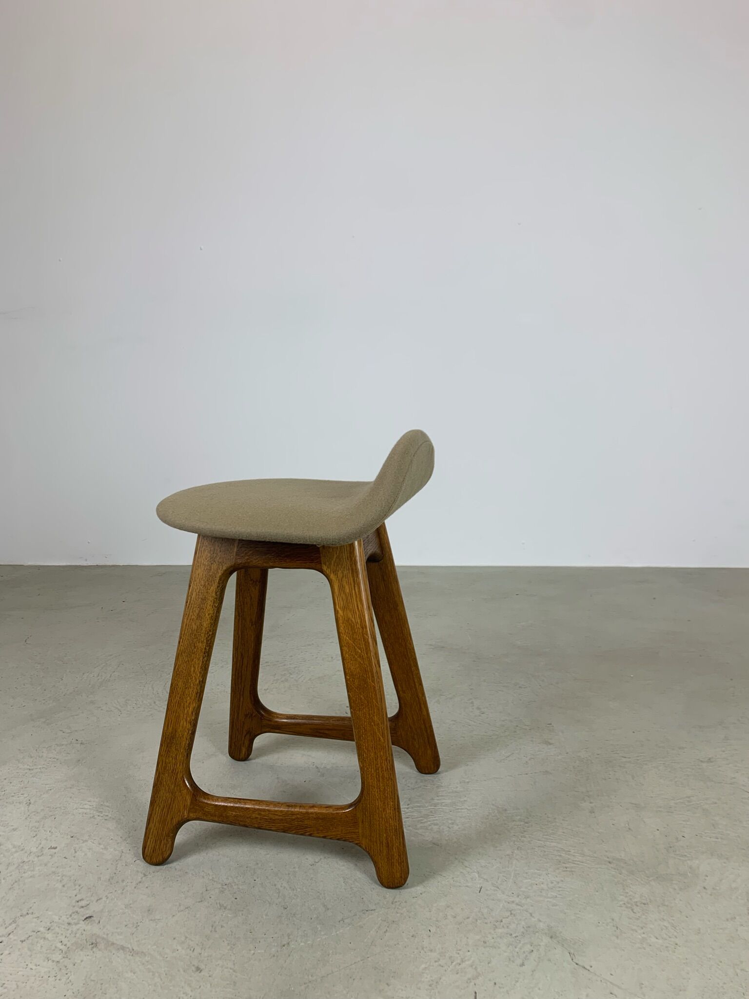Pair of Danish Stools by Erik Buch for O.D. Mobler 1960s