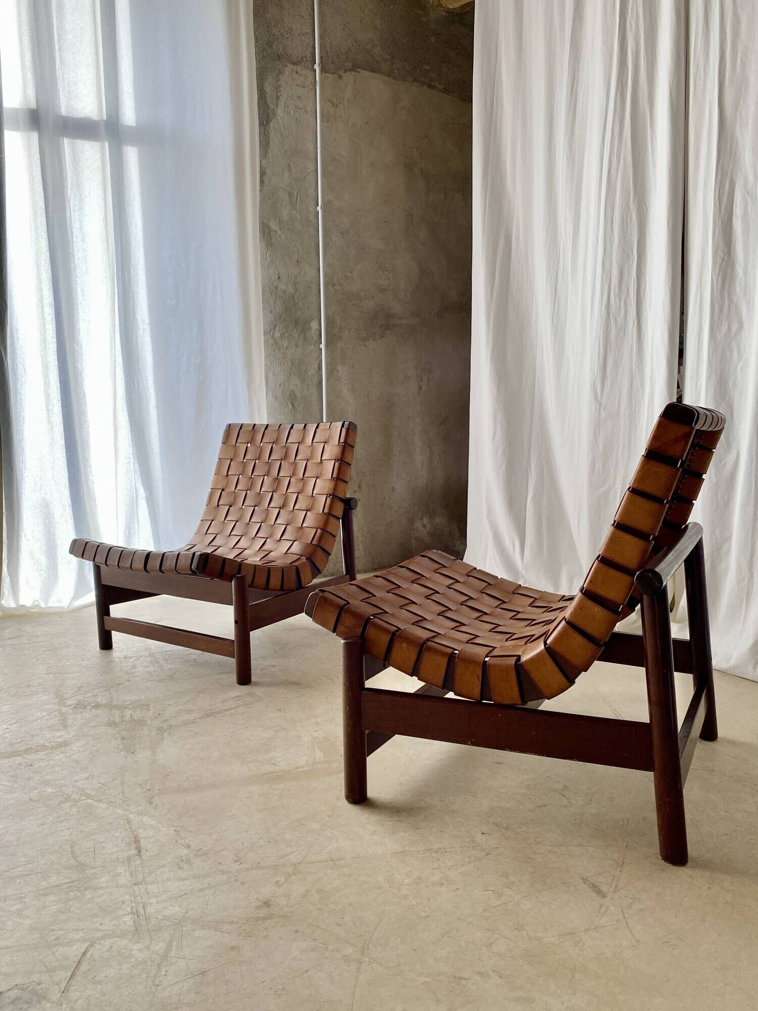 2 Guama armchairs by Gonzalo Córdoba, 1959. Dujo Cuba.