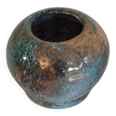 1960 ceramic round vase