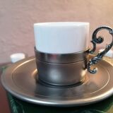 Tasses à café étain du Manoir