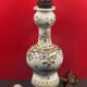 Table lamp, Rouen decor, Quimper, 38 cm socket height