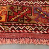 Vintage western turkish rug oriental 183x128 cm tribal carpet