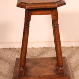 Henri II walnut stool, early 17th century