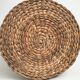 Woven wicker basket