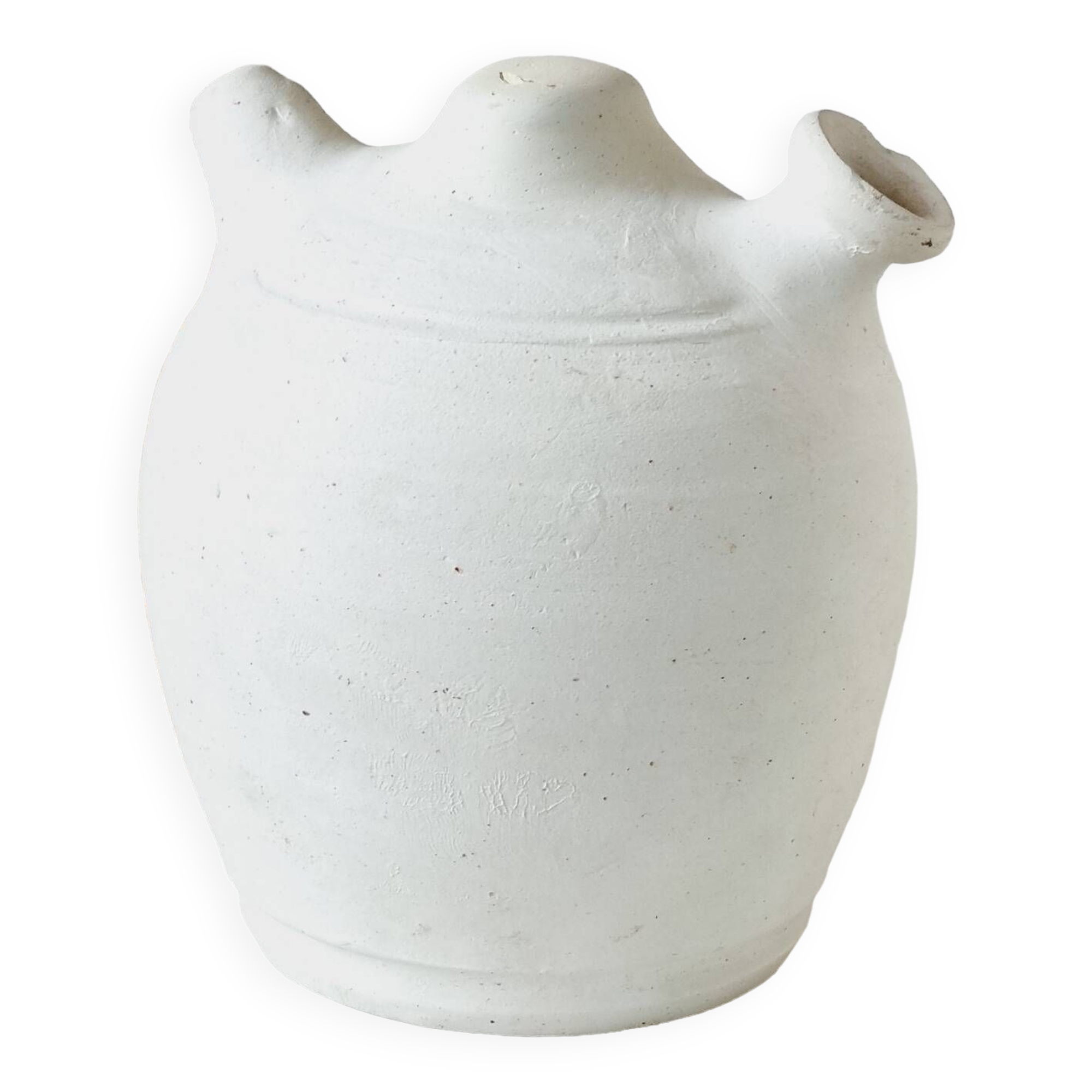 White terracotta gargoulette
