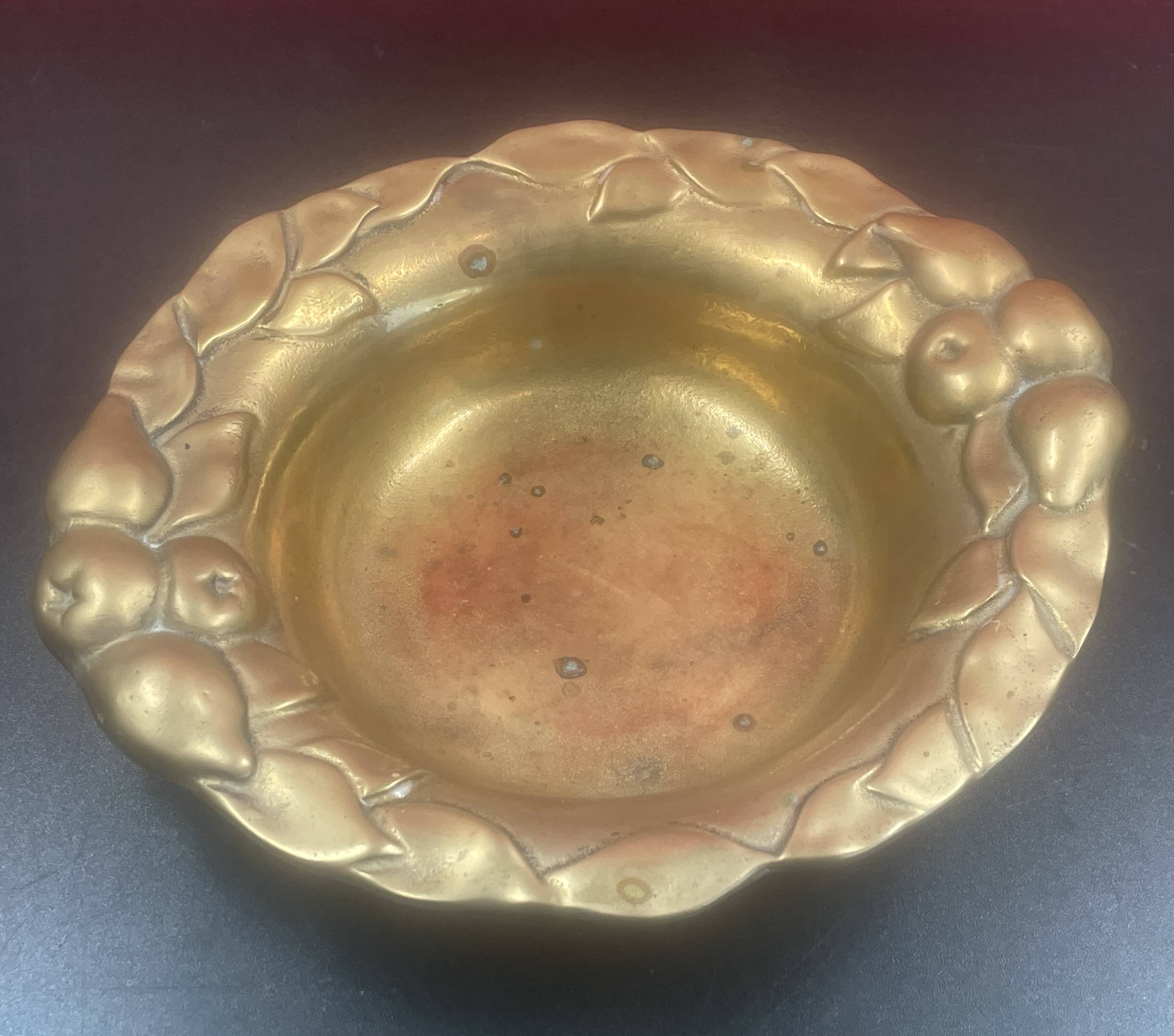 Pocket tray cup ring sizer bronze art nouveau style France