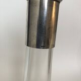 Silver-plated metal neck round carafe Saint Hilaire