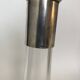 Silver-plated metal neck round carafe Saint Hilaire