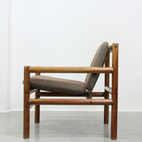 Mid-century modern minimalistic armchair