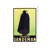 Vintage poster 30s Porto Sandeman 30x40cm