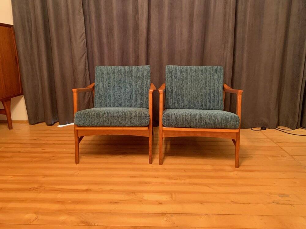 Set of vintage armchairs by Wilhelm Knoll, 1960s