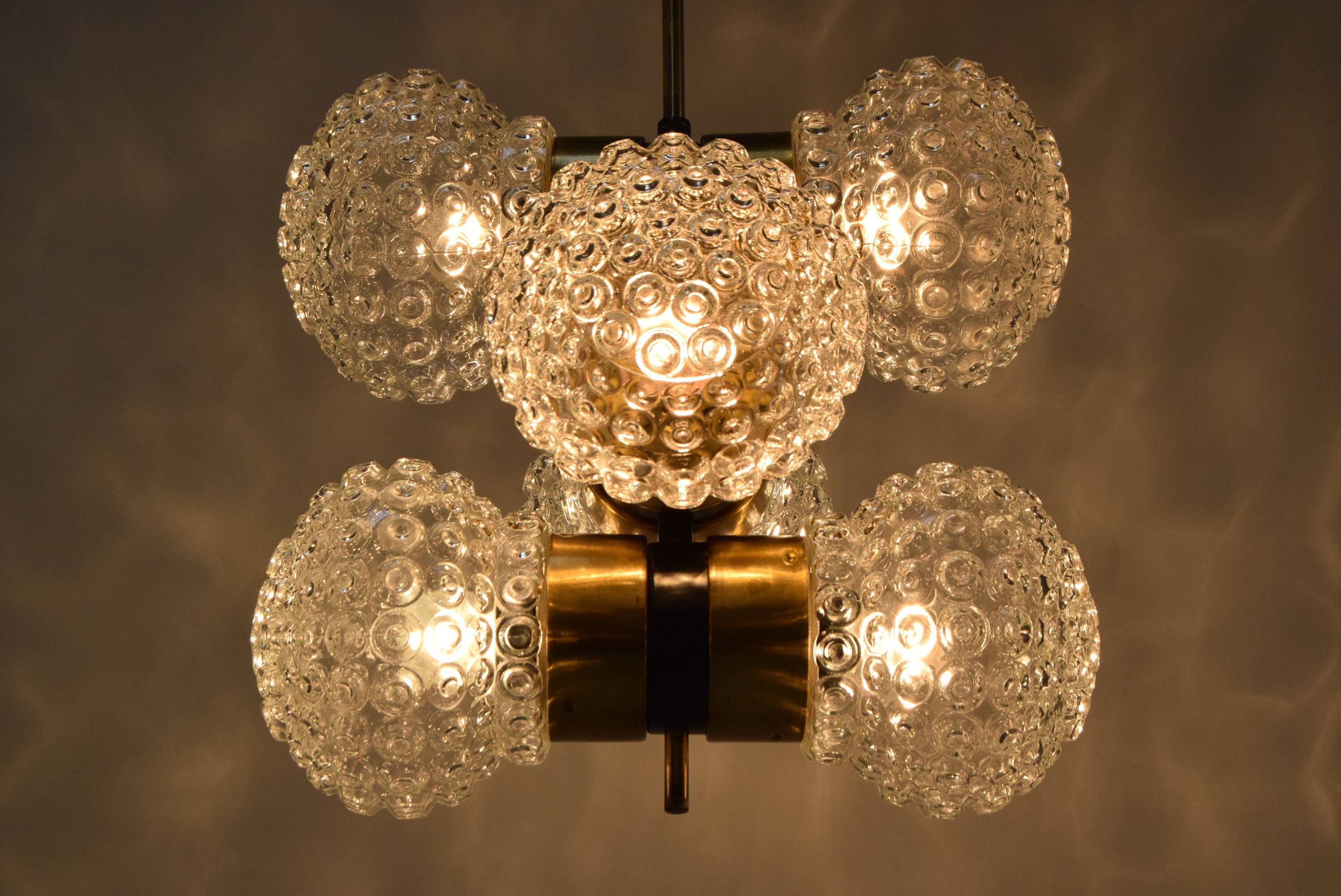 Chandelier by Napako,1960's.