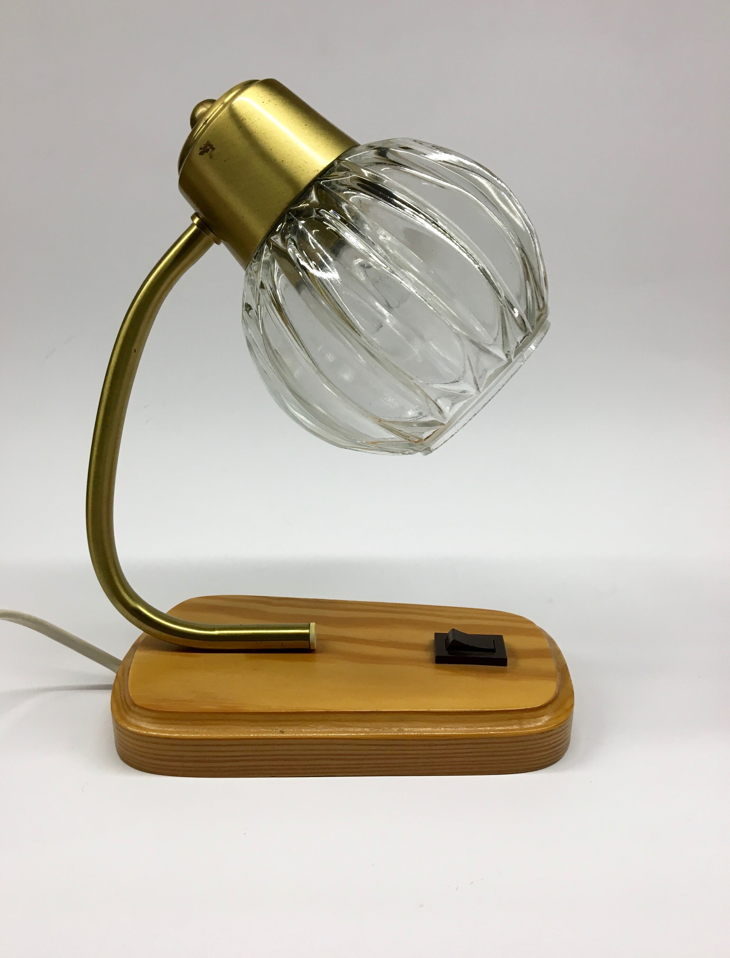 Vintage bedside lamp, 1960