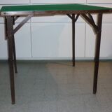 Vintage folding games table