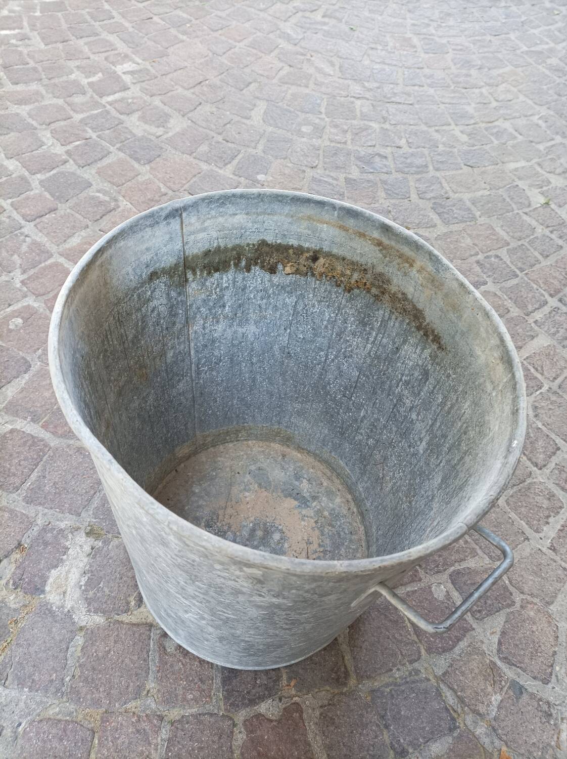 Large zinc bucket