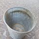 Large zinc bucket