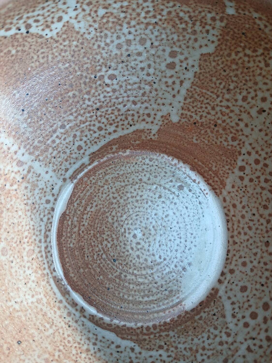 Stoneware salad bowl 22 cm