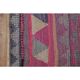 Tribal Turkish Vintage Runner, Pink Purple Handmade Oushak Runner 95x304