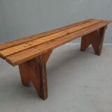 Antique wooden bench
