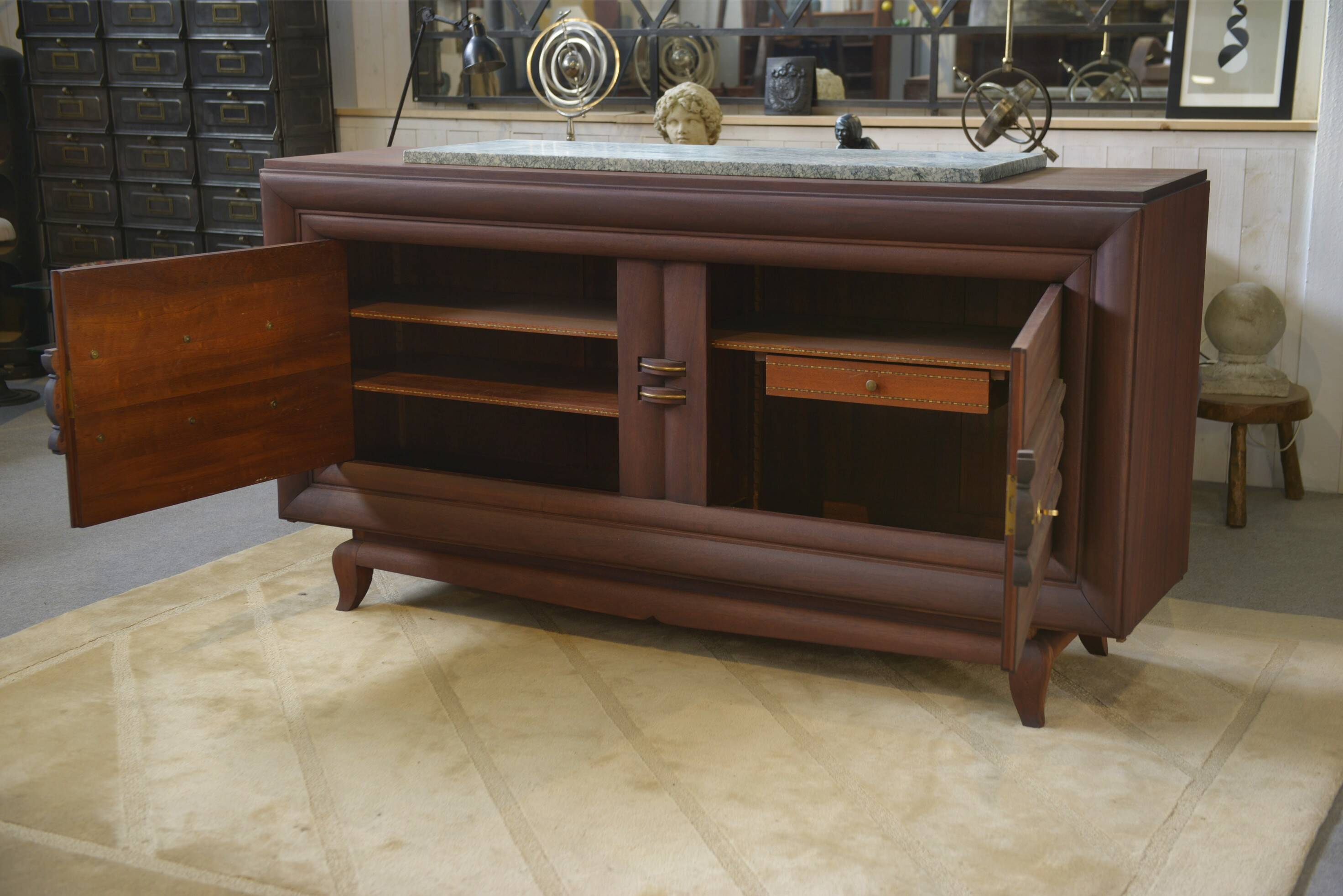 Mahogany buffet 1950s