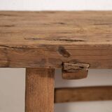 Antique wooden console table (c.1920) #6