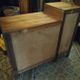 Ancienne armoire vintage art deco placard meuble dresse buffet dressoir