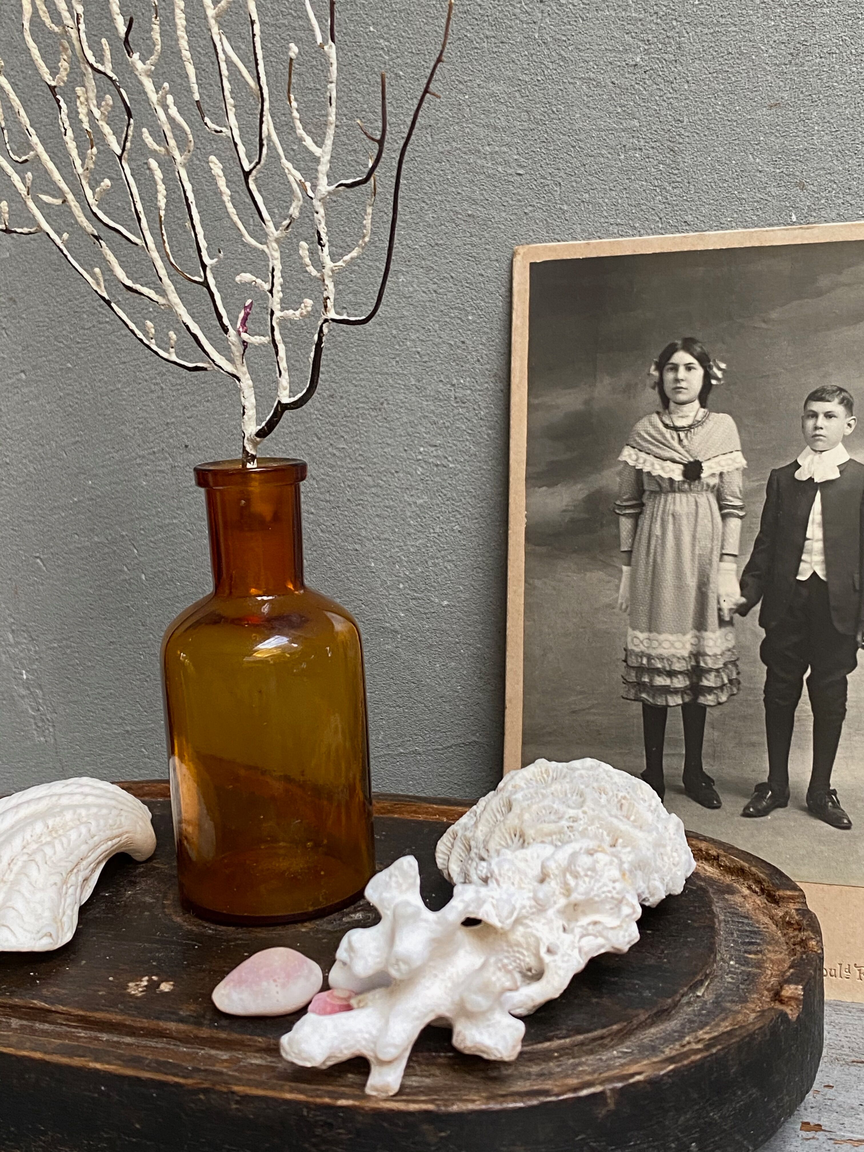 Bottle of amber officine