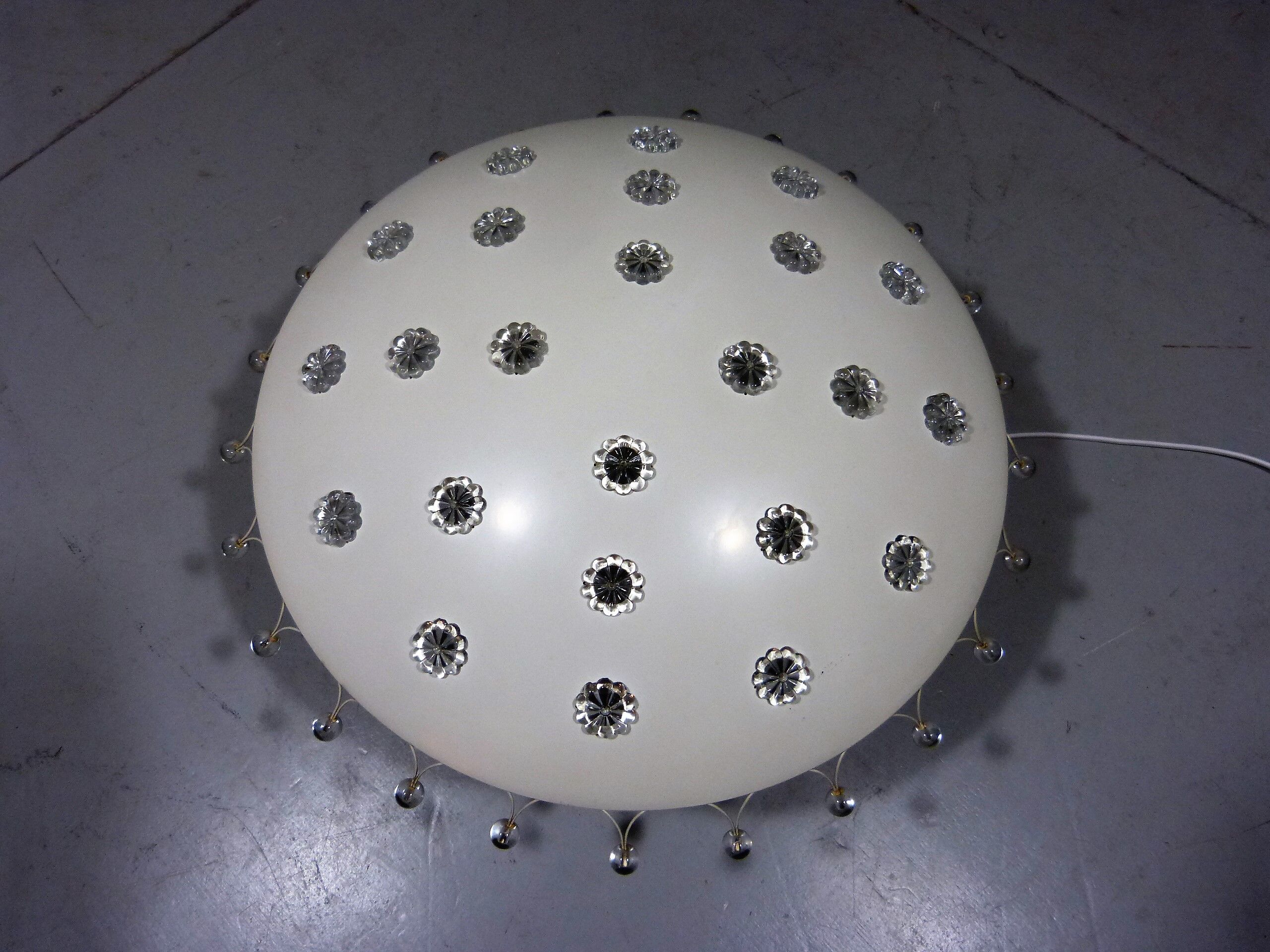 Large ceiling lamp by Emil Stejnar for Rupert Nikoll, Austria 1950's