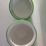 Vintage green apple ice cube bucket