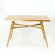 Table basse en chêne, Tchécoslovaquie Années 1960