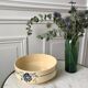 Salad bowl blue flowers saint-amand 30s-40s
