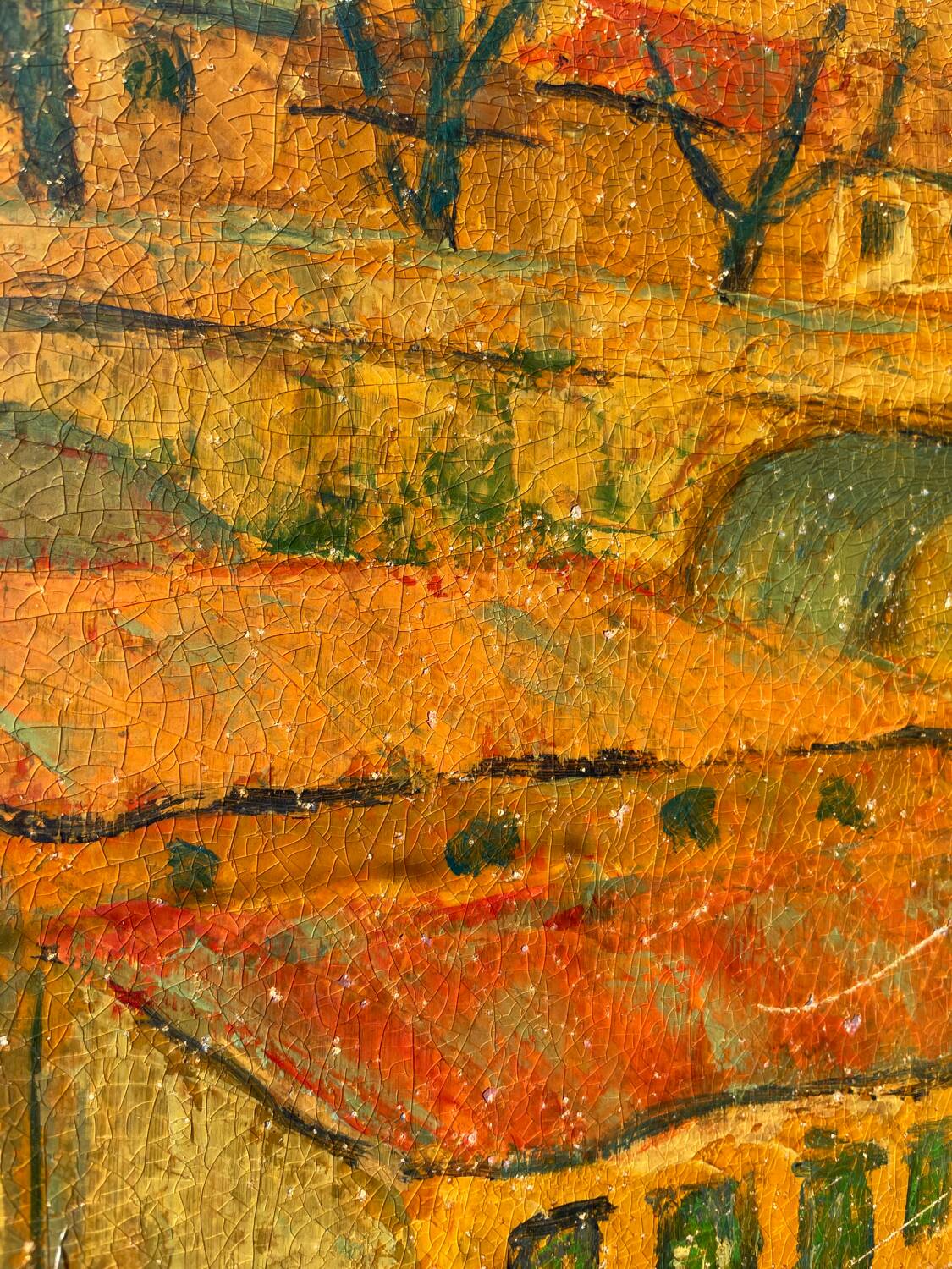 Cityscape painting by Jean-René Munoz