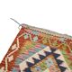Tapis Kilim afghan vintage en laine vierge 79x119, années 1980