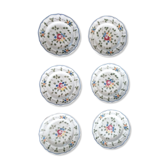 6 longchamp plates