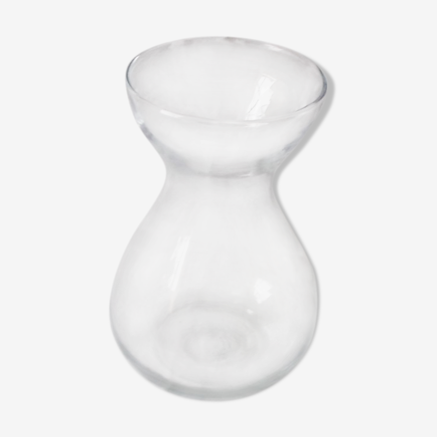 Vase jacinthe ou vase hydroculture en verre | Selency