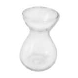 Hyacinth vase or glass hydroculture vase