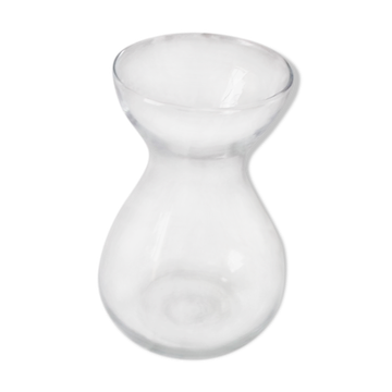 Hyacinth vase or glass hydroponic vase