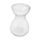 Hyacinth vase or glass hydroponic vase