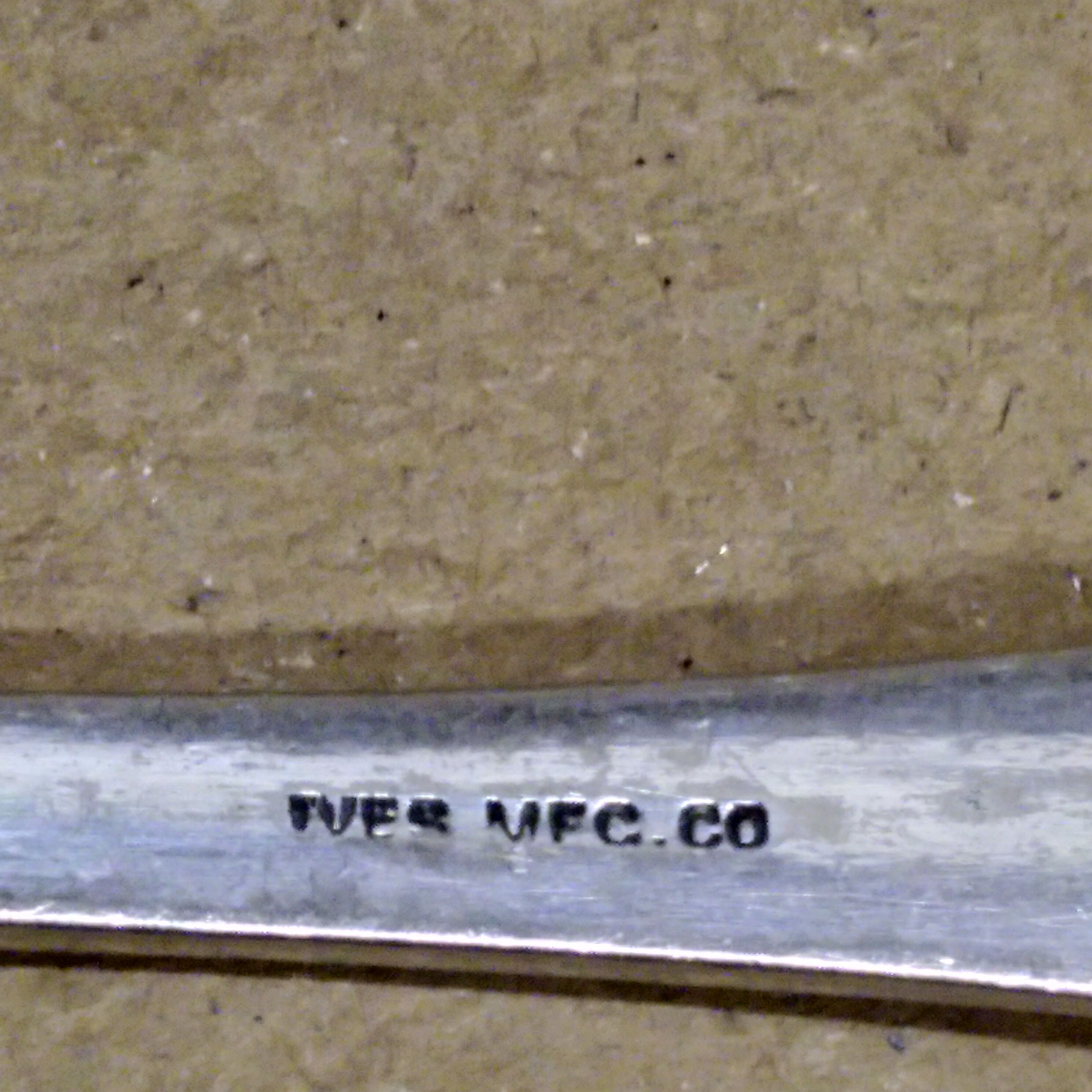 Large baroque silver metal pie shovel