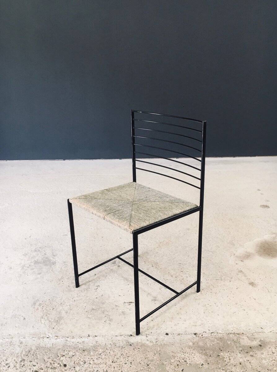 Postmodern Alice Dining Chairs from Cidue, Italy, 1980s, Set of 4