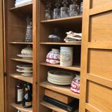 Vintage light oak vessel 1940