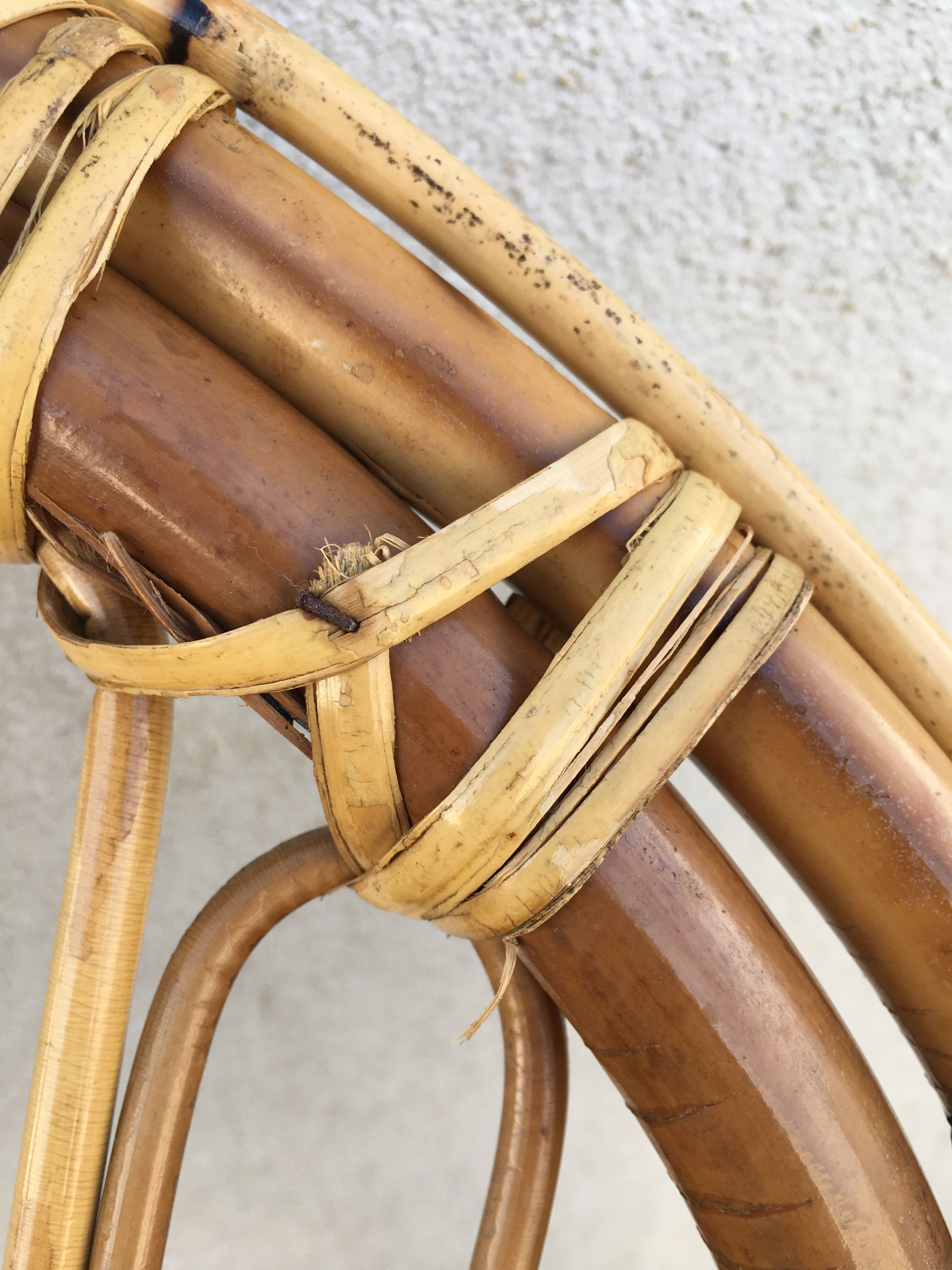 Vintage rattan chair