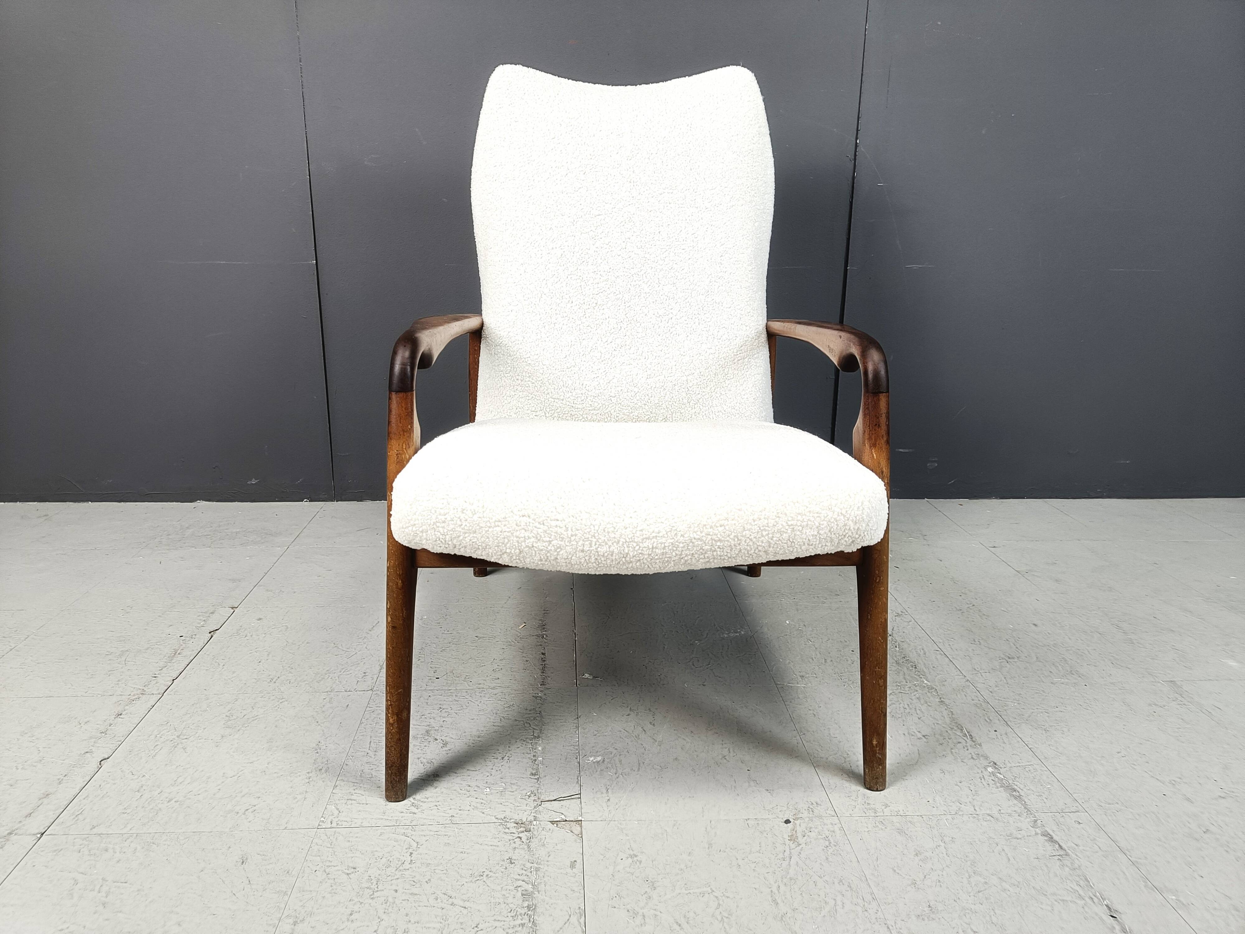 Fauteuil scandinave du milieu du siècle, années 1960