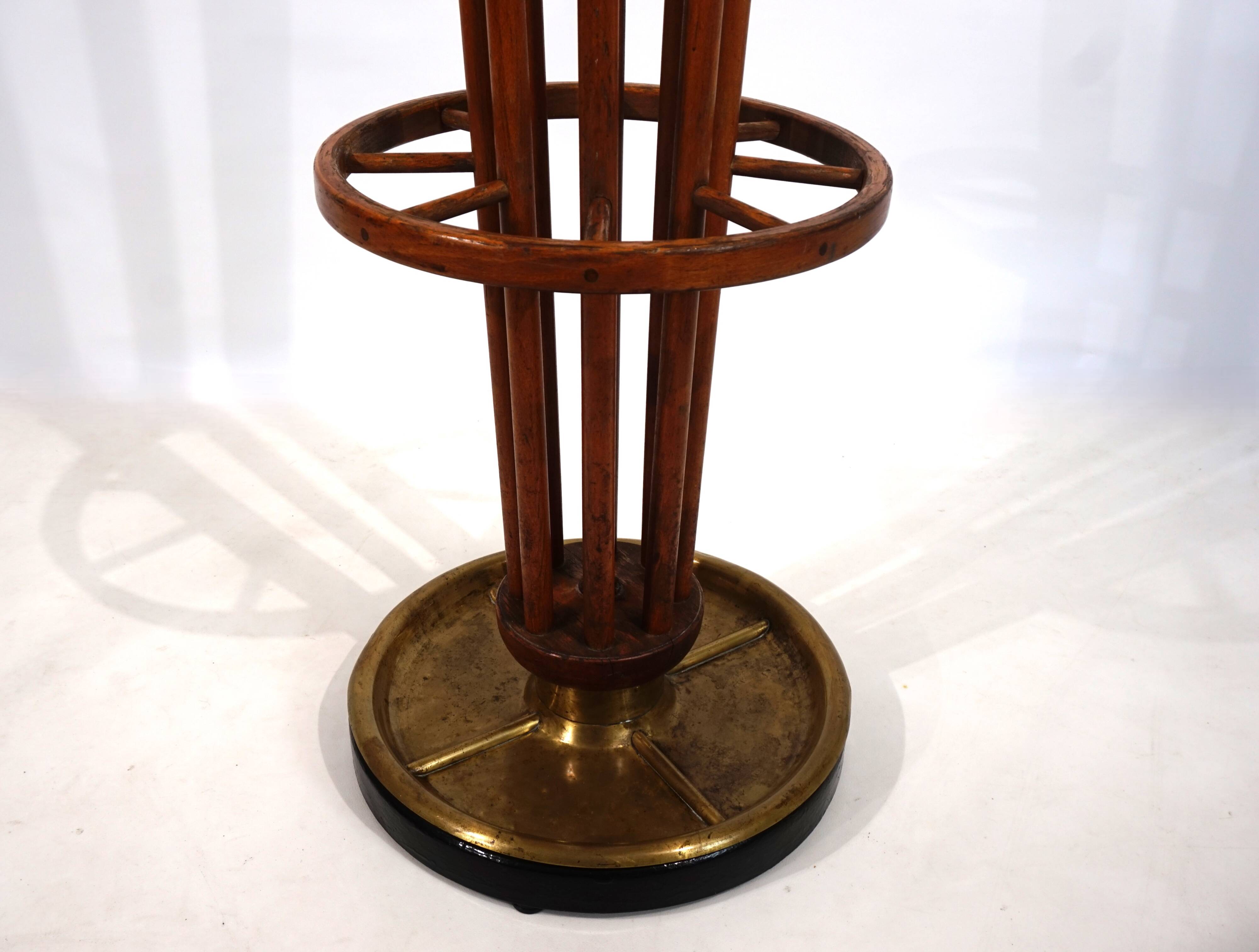 Art Deco rotating coat rack, 1930