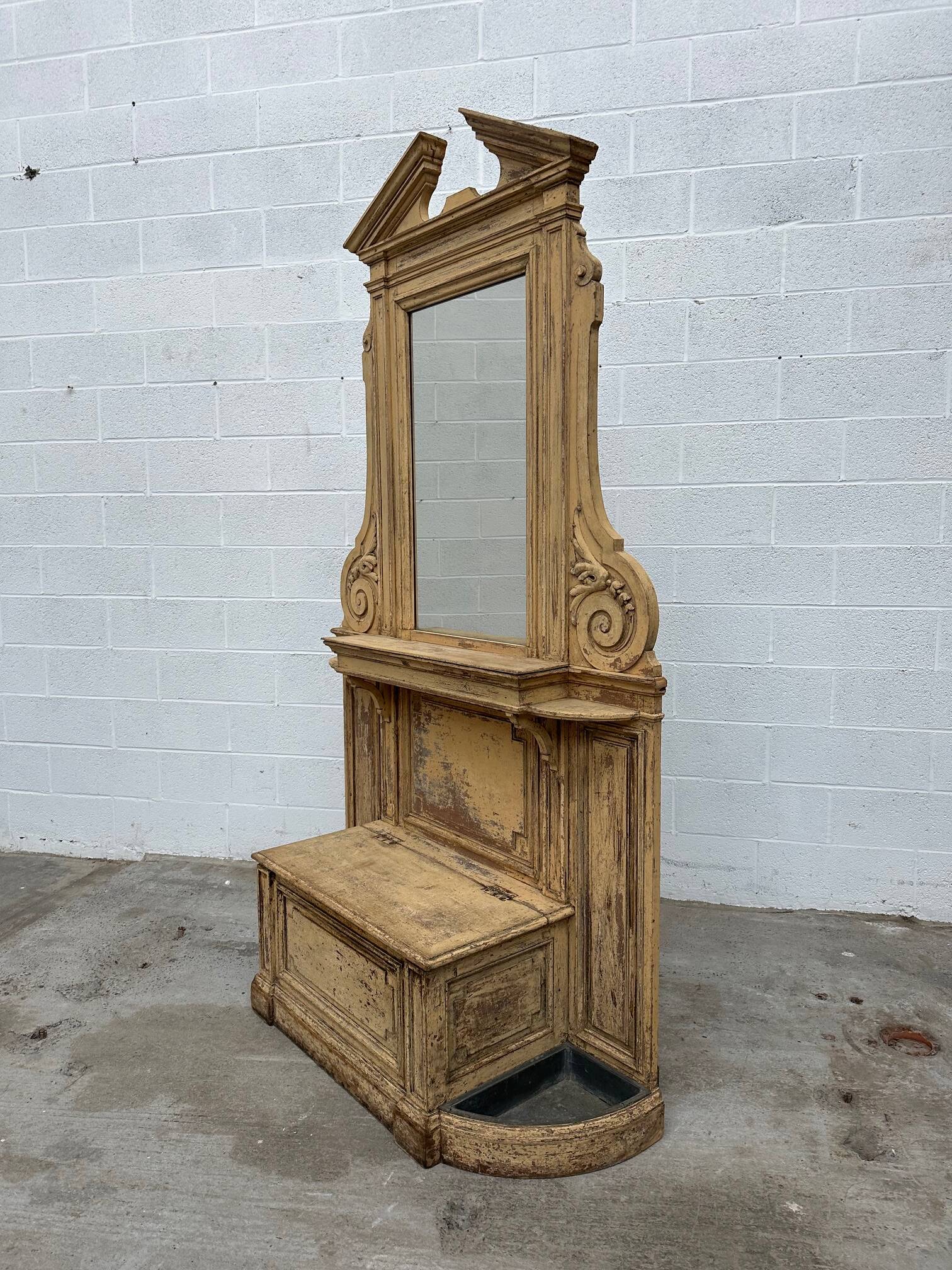 Napoleon III entrance mirror