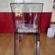 Set of 4 polycarbonate chairs